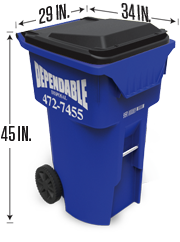Trash Tote for Onondaga County and Cayuga County